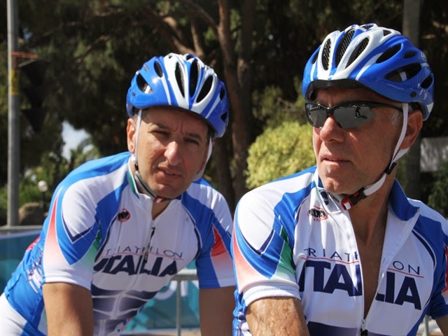 Alberto e Claudio in tandem